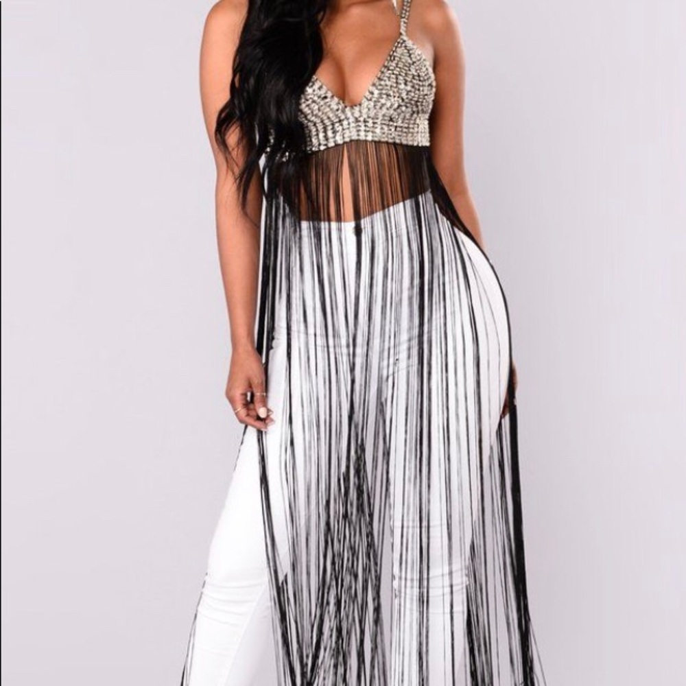 Shakira fringe bralette